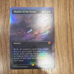 Magic: The Gathering Shadow of the Enemy Foil Borderless LTR #0424 - Image 1