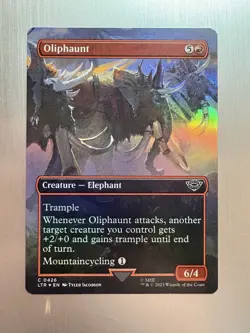 Oliphaunt - 426 - MTG: Lord of the Rings - Borderless - Common - FOIL - Image 1