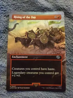 Rising of the Day (Borderless) Universes Beyond: The Lord of the Rings: Tales of - Image 1