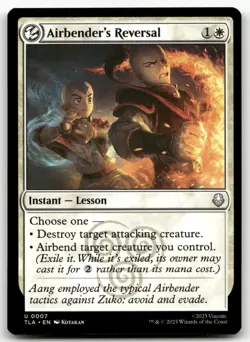 Airbender's Reversal #7 (NM) Avatar: The Last Airbender TLA Magic MTG - Image 1