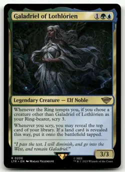 Galadriel of Lothlorien #206 (NM) Lord of the Rings LTR Magic MTG - Image 1