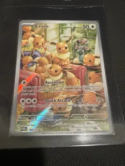 The Pokemon Company Eevee 188/167 Sv06 Twilight Masquerade IR Holo EN - Image 1