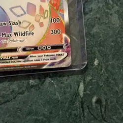 Pokemon TCG Charizard VMAX Champions Path Holo Card 074/073 Secret Rare NM - Image 4