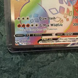 Pokemon TCG Charizard VMAX Champions Path Holo Card 074/073 Secret Rare NM - Image 5