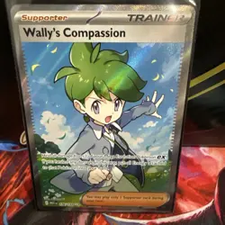Wally's Compassion 176/132 Pokemon ME01: Mega Evolution Ultra Rare NM - Image 1