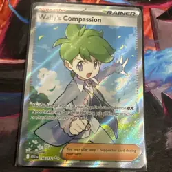 Wally's Compassion 176/132 Pokemon ME01: Mega Evolution Ultra Rare NM - Image 3