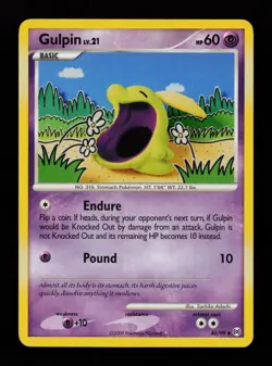 Gulpin 40/99 Uncommon Arceus Pokemon Cards - Image 1