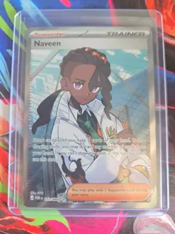 Pokemon Naveen POR 112/088 Rare Full Art Holo Supporter Trainer 2026 EN - Image 1