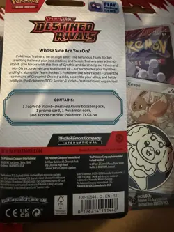 Pokemon TCG SV Destined Rivals Booster Bundle (2) Eevee Promo Coin Blister (3) - Image 3