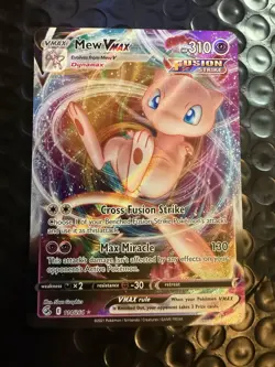 Pokemon TCG Mew VMAX 114/264 Swsh08: Fusion Strike Holo Ultra Rare - Image 1