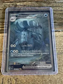 Pokemon TCG Golisopod ex 246/182 Paradox Rift Ultra Rare Full Art Holo EN - Image 3