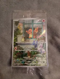 Charmander 044 Sv: Scarlet & Violet Promo Card Holo Illustration Sealed Pokemon - Image 1