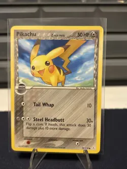 Pikachu Delta Species 79/110 Pokemon TCG LP-MP - Image 1