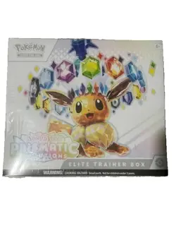Pokemon Prismatic Evolutions Elite Trainer Box Eevee English 2025 - Image 1