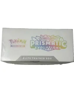 Pokemon Prismatic Evolutions Elite Trainer Box Eevee English 2025 - Image 2