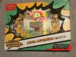 Pokemon TCG Ascended Heroes Mega Meganium ex Box Sealed - Image 1