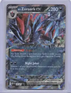 N's Zoroark ex 137/217 Ascended Heroes Double Rare Holo Pokemon NM - Image 1