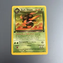 Dark Gloom #36/82 1st Edition Team Rocket - Image 1