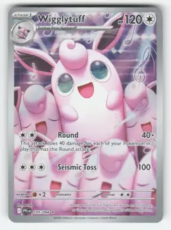 Pokemon WIGGLYTUFF 105 Phantasmal Flames HOLO NM - Image 1