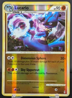 Pokemon Lucario #14/95 English Call of Legends Reverse Holo - Image 1