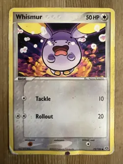 Pokemon TCG Whismur EX Emerald 73/106 Regular Common DMG - Image 1
