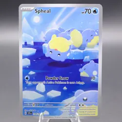 Spheal - 199/191 Illustration Rare SV08: Surging Sparks Pokemon TCG NM - Image 1