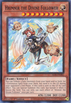 Hrimnir the Divine Follower Common Alliance Insight ALIN-EN082 1st Edition - NM/ - Image 1