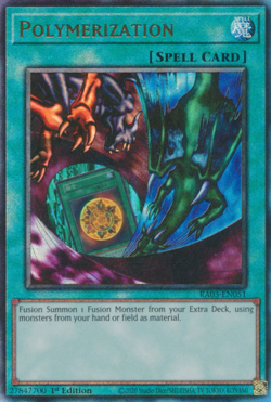 1X NM Polymerization (Alt. Art) - RA03-EN051 - Ultimate Rare 1st Edition - Image 1