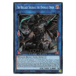 YGO Phantom Rage Tri-Brigade Shuraig the Ominous Omen (Secret Rare) PHRA-EN04... - Image 1