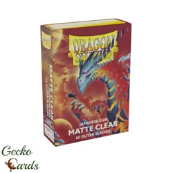 Dragon Shield Japanese Small Size Outer Over Sleeves 60 Pack Yugioh Brand New - Image 1