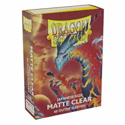 Dragon Shield Japanese Small Size Outer Over Sleeves 60 Pack Yugioh Brand New - Image 2