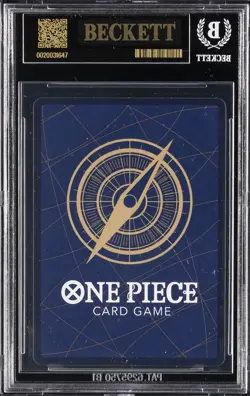 2025 ONE PIECE PROMOS JAPANESE PROMO CARD SET '25 SHANKS P BGS 10 BLACK LABEL - Image 2