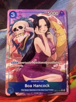 One Piece Card Game Boa Hancock OP13-051 Special Character Card Alt Art - Image 1