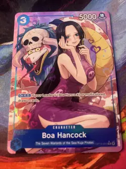One Piece Card Game Boa Hancock OP13-051 Special Character Card Alt Art - Image 2