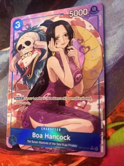 One Piece Card Game Boa Hancock OP13-051 Special Character Card Alt Art - Image 4