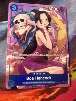 One Piece Card Game Boa Hancock OP13-051 Special Character Card Alt Art - Image 5