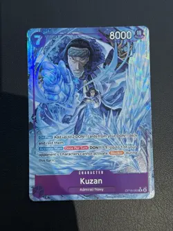 Kuzan Alternate Art OP16-063 One Piece Time of Battle ENGLISH NM/Mint - Image 1