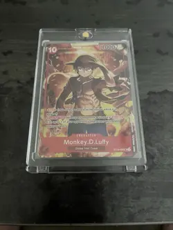 One Piece CCG Monkey.D.Luffy Straw Hat Crew 11000 NM - Image 1