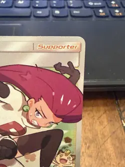 Pokemon Jessie & James 58/68 Hidden Fates Full Art Holo Rare Trainer Card - Image 5