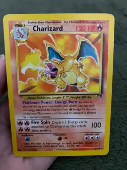 Charizard 3/110 Non-Holo Rare Pokemon Card Legendary Collection (LP) - Image 1