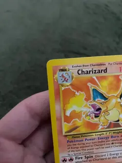 Charizard 3/110 Non-Holo Rare Pokemon Card Legendary Collection (LP) - Image 3