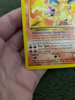 Charizard 3/110 Non-Holo Rare Pokemon Card Legendary Collection (LP) - Image 4