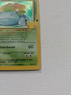 Venusaur - 15/102 - Pokemon Celebrations Classic Collection Holo Rare Card NM - Image 3
