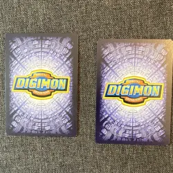Bandai Digimon CCG 2001 Terriermon BO-166 Gargomon BO-167 2-Card Lot English - Image 2