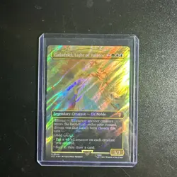 1x MTG Galadriel, Light of Valinor (Borderless) (Surge Foil) - (LTC) #542 - Image 1