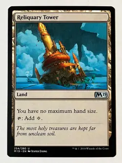 Reliquary Tower Core Set 2019 Non-Foil MTG NM - Image 1