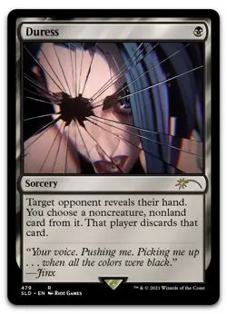 Duress #479 (NM) Secret Lair Drop SLD Magic MTG - Image 1