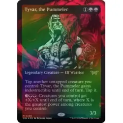 FOIL TYVAR, THE PUMMELER (BORDERLESS) (TEXTURED FOIL) Duskmourn: House Of Horror - Image 1
