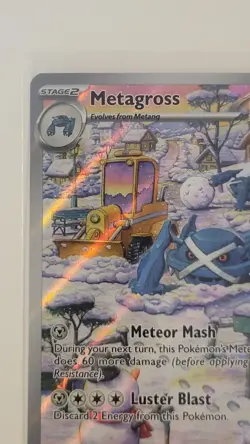 Metagross 178/162 NM Pokemon Temporal Forces Illustration Rare Card Pokemon TCG - Image 2