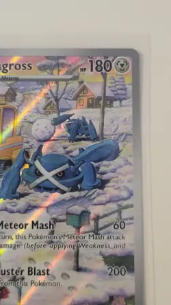 Metagross 178/162 NM Pokemon Temporal Forces Illustration Rare Card Pokemon TCG - Image 3